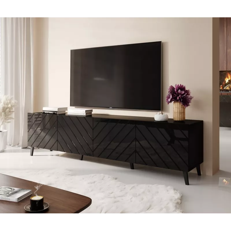 RTV-kapp ABETO 200x42x52 must läikiv
