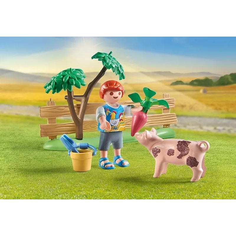 Playmobil 71443 Country: Köögiviljaaed vanavanematega