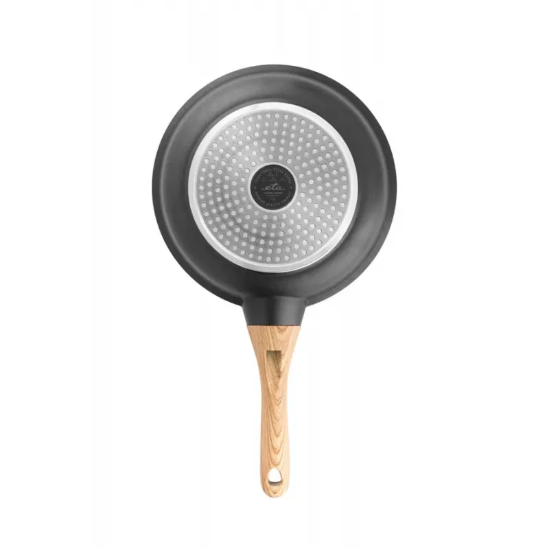 ETA | Pann | ETA792990000 TITANIUM II | Universaalne | Läbimõõt 24 cm | Elektri-, induktsioon-, gaasi- ja klaaskeraamiline pliit | Sobib induktsioonpliidile | Fikseeritud käepide | Must