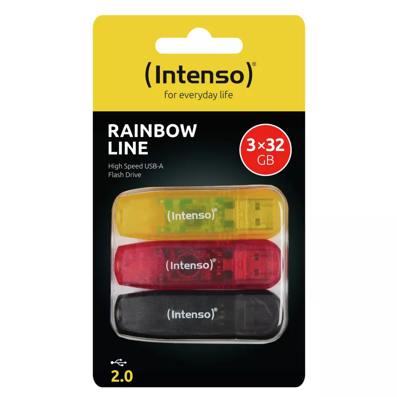 USB-mälupulk Intenso 32 GB USB Type-A 2.0 Rainbow