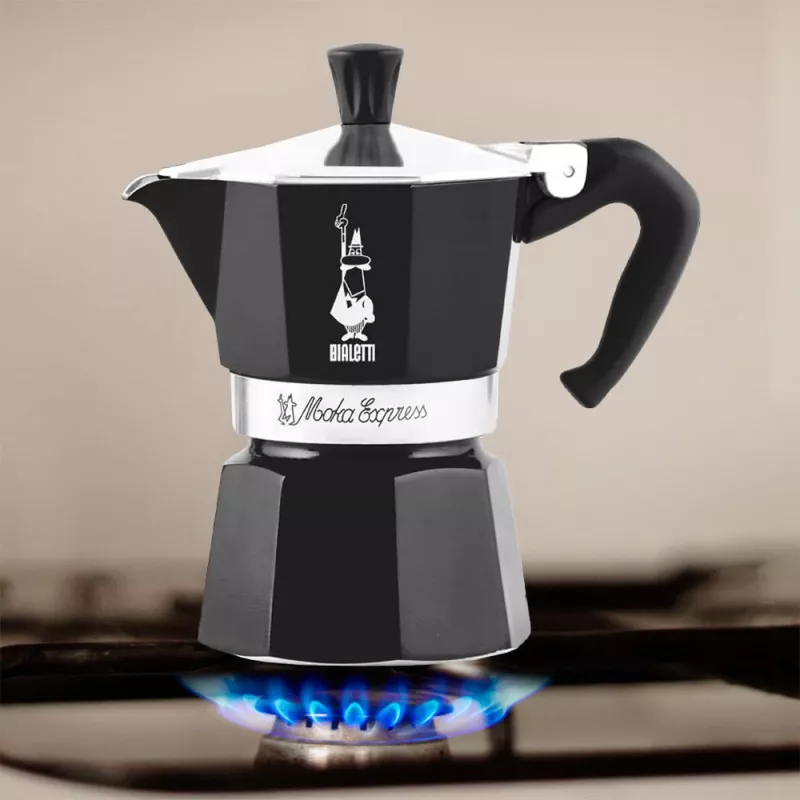 Bialetti Moka Express Moka pot Must