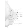 Ubiquiti AirFiber AF-24HD, 2Gbps+ magistraalvõrk, 24GHz (hind tüki kohta) 2Gbps+