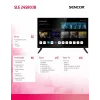 24-tolline SENCOR SLE 24S803B HD Ready SMART TV koos webOS-i, Wi-Fi, Bluetoothi, DVB-T2/C/S2, 1366×768