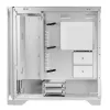 PC-korpus MODECOM VOLCANO EXPANSE S MIDI Tower — valge, microATX, karastatud klaas, USB-C, toetab GPU-d 430 mm