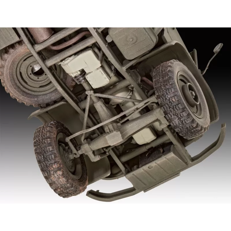 Plastikmudel sõiduk UNIMOG 404 S 1/35