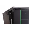 Seinale kinnitatav 19-tolline püstikapp DIGITUS Dynamic-N DN-37103 — 7U, 600x600 mm, IP20, kokkupanemata, must