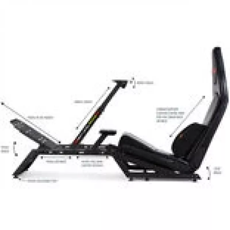 Next Level Racing F-GT Formula > Simulator Cockpit + Floor Mat mängumatt