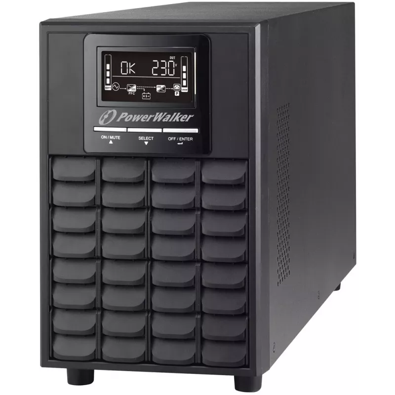 PowerWalker VFI 1500 CG PF1 topeltkonversiooniga (Online) 1,5 kVA 1500 W 4 vahelduvvoolu väljundit