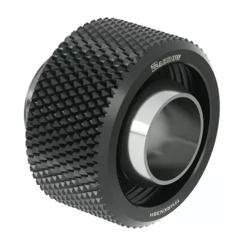 Barrowi surveühendusliitmik - 16/10 mm, must