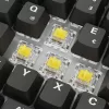 Mehaaniline mänguriklaviatuur Sharkoon Skiller SGK50S3 PBT must kollane RGB