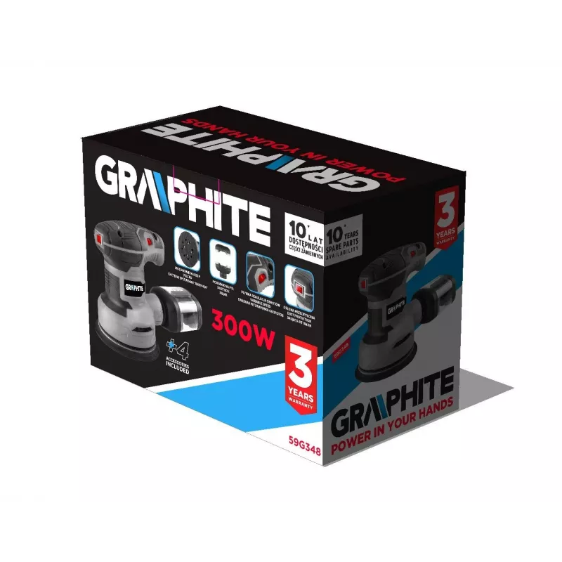 Põrandapoleerija/lihvmasin Graphite 59G348
