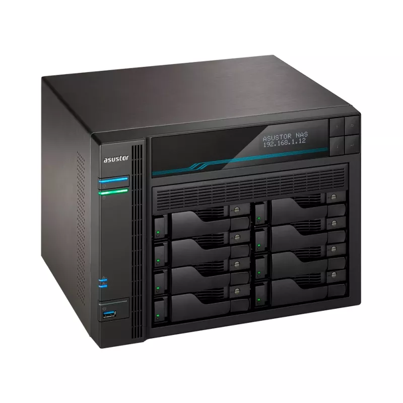 Asustor AS6508T NAS Tower Intel Atom® C3538 8 GB DDR4 0 TB ADM Must