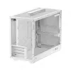 Arvutikorpus DeepCool CH160 PLUS WH Small Form Factor valge, microATX, karastatud klaas, USB-C