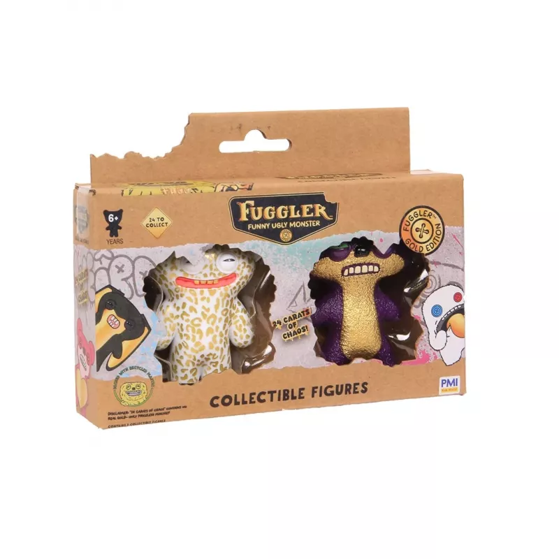 Action figuurid 2‑Pack p.m.i kids world FUGGLER S3 Gold Edition assorted
