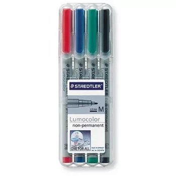 Marker Staedtler 315 WP4 Must Blue roheline Red