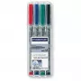 Marker Staedtler 315 WP4 Must Blue roheline Red