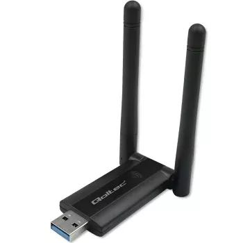 Kiire juhtmevaba USB kaheribaline WiFi-adapter 2 x