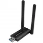 Kiire juhtmevaba USB kaheribaline WiFi-adapter 2 x