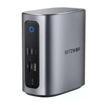 Dokkimisjaam BlitzWolf BW-TH15 17in1 — 2x HDMI, DisplayPort, 4x USB-C