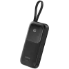 CANYON OnPower 101 sisseehitatud kaabliga 10000 mAh PD22.5W must