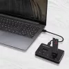 Qoltec 52274 M.2 SSD kettaseadme dokkimisjaam | NVMe | SATA | USB-C | DUAL 2 x 2TB