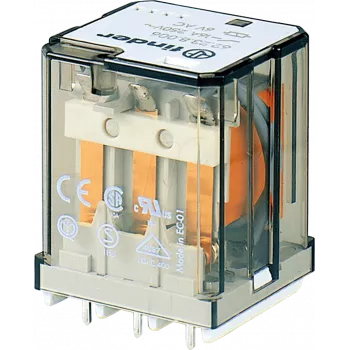 FINDER FIN 62.23.9 24V1 - PCB relee, 3 CO, 16 A, AgSnO2, 24 V DC (622390244000)