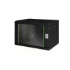 Seinale kinnitatav kapp Digitus DN-19 07-U-SW