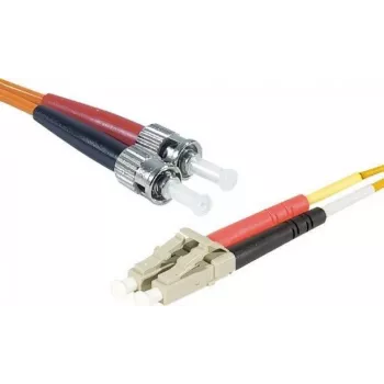 Tecline exertis Connect - patch-kaabel - ST mitmemoos (M) - LC mitmemoos (M) - 20 m - 50/125 mikromeeter - OM2 - oranž (85420)