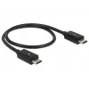USB-kaabel DeLOCK 83570 USB 2.0 0,3 m USB B Must