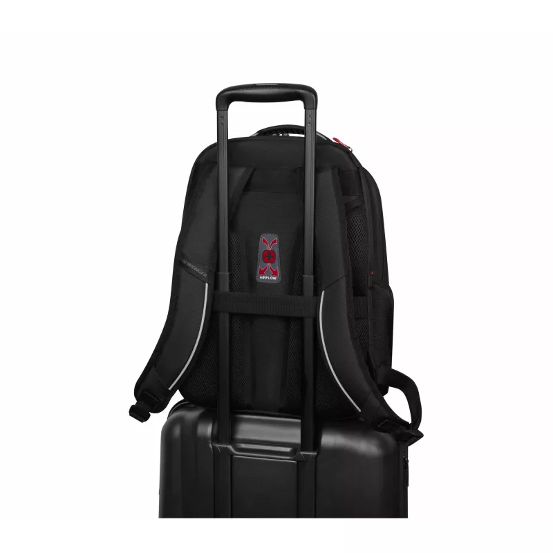 Igapäevane seljakott Wenger SwissGear Altair Must Polüester PVC 79% taaskasutatud