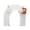 Etac Hi-Loo tõstetud WC-pott kaanega, 10 cm