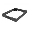 Rack plinth LANBERG CK01-66-B, 19 inch (48.3 cm) mounting, 600 mm width, Must
