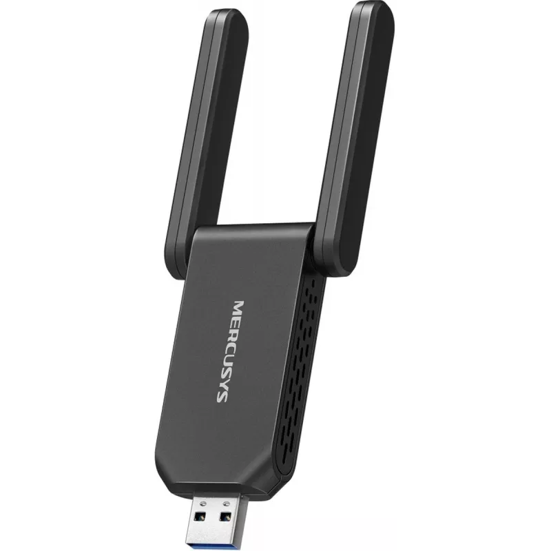 Wi‑Fi USB adapter MERCUSYS MA72XH AX1800 suure võimendusega antennidega, USB-A plug-and-play