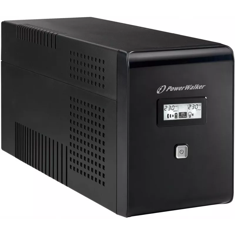PowerWalker VI 2000 LCD 2 kVA 1200 W 2 AC pistikupesa