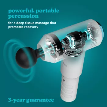 Löökmassaažipüstol HoMedics PGM-150-EU — kaasaskantav löökteraapiaseade