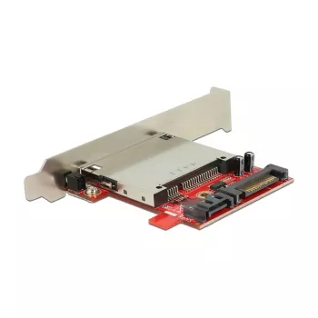 Kaardilugeja DeLOCK 91495 SATA Sisemine Must Punane Hõbedane