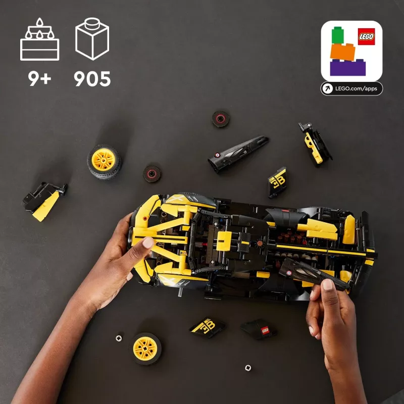 LEGO Technic: Bugatti Bolide mudelauto mängukomplekt (42151)