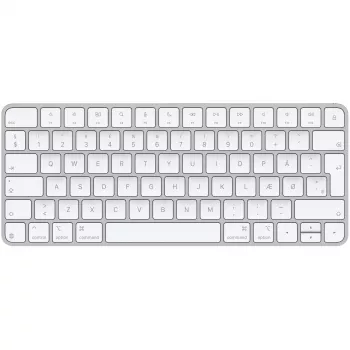 Apple Magic klaviatuur Universal USB + Bluetooth QZERTY Danish Valge
