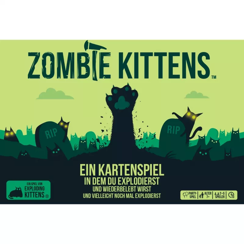 Zombie Kittens, kaardimäng