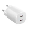 Laadija Xiaomi Nano Turbo 45W valge — 2× USB‑C vahelduvvoolu sise- nutitelefonile ja tahvelarvutile