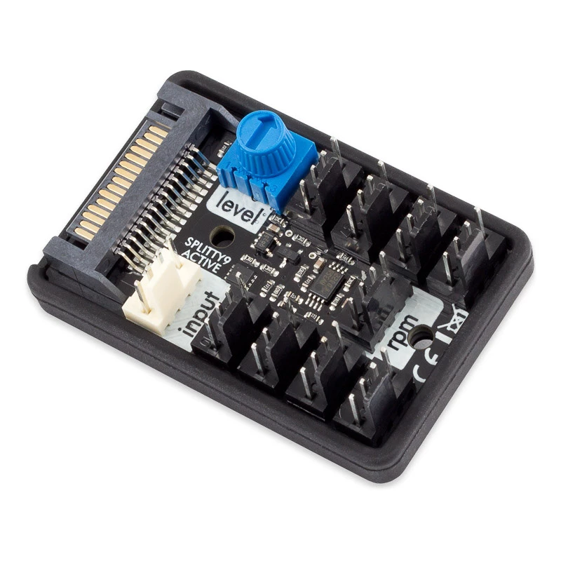 Aqua-Computer 53283 — 4-kontaktiline pistik, nimivool 4,5 A, 57×39×16 mm