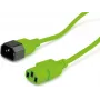 Roline - toitekaabel - IEC 60320 C14 emane IEC 60320 C13 emasele - AC 250 V - 10 A - 1,8 m - valatud - roheline