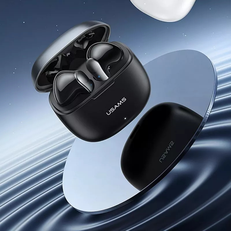 Kõrvaklapid USAMS TWSXH Series Dual Mic Wireless Blue/Blue BHUXH03