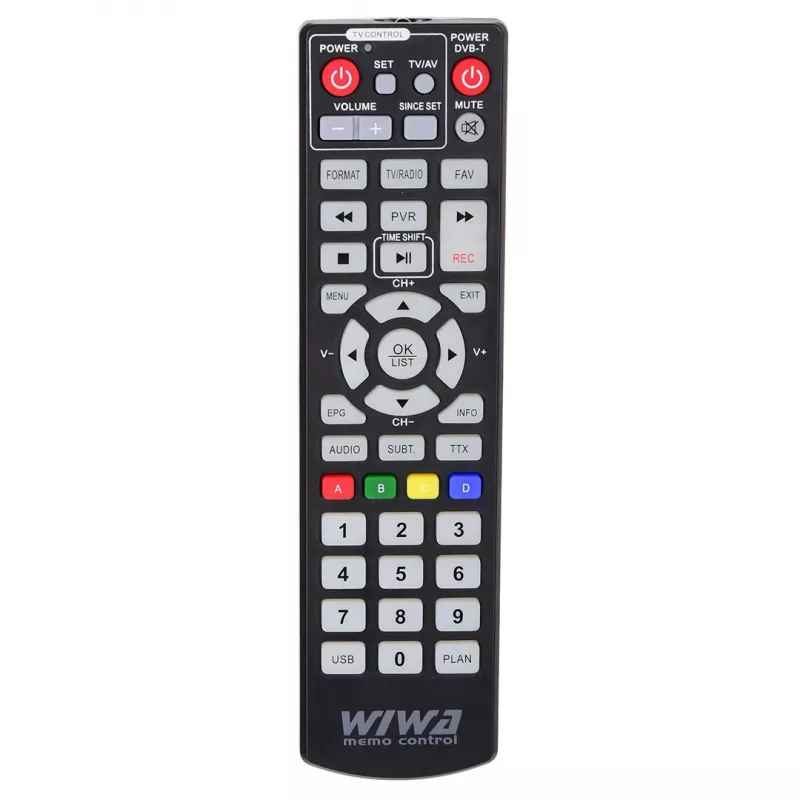 TV-tuuner WIWA H.265 LITE — DVB-T / DVB-T2 tuuner H.265 toega, Full HD, HDMI, USB, SCART