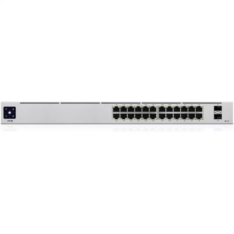 Ubiquiti Networks UniFi USW-24 Hallatav L2 Gigabit Ethernet (10/100/1000) ilma toite Ethernet (PoE) riiulipaigaldusega