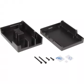 Alumiiniumkorpus Raspberry Pi 4 B-le (must (matt))