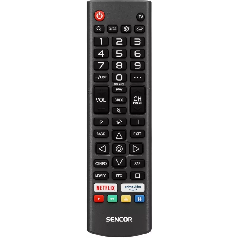 LED SMART TV SENCOR SLE 32S803B 32 tolli webOS HD 1366×768, HDR10, Wi‑Fi, Bluetooth, DVB‑T/T2/C/S/S2, 3×HDMI, 2×USB