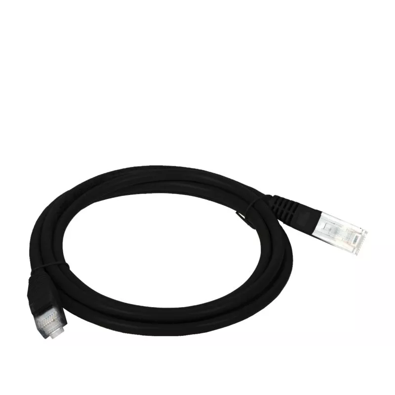 Alantec KKU5CZA3 võrgukaabel Must 3 m Cat5e U/UTP (UTP)