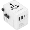 CANYON Travel Adapter OnTour 70 EU/UK/US/AUS 70W Valge