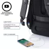 Seljakott XDDESIGN Bobby Hero Small, vargusevastane, 11,5 L, tahvelarvuti kuni 12,9 tolli, PET/vaht, must